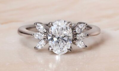 Oval Diamond Engagement Ring