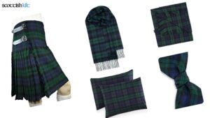 What Clothing & Accessories Should We Get in Black Watch Tartan?