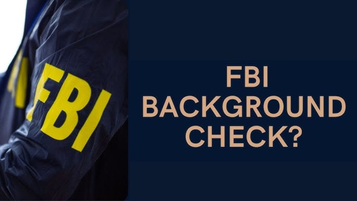 FBI Background Check