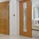 rebated vs swing door