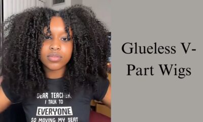 Glueless V-Part Wigs