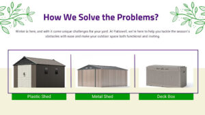 What Makes Patiowell Plastic Sheds Stand Out