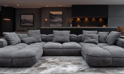 Sofa in Soft Chenille
