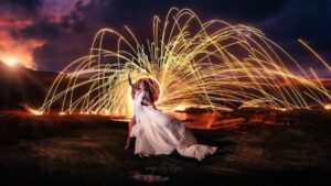 Flying Dress Photoshoot