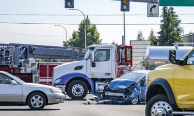 Car and Truck Accident