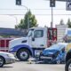 Car and Truck Accident