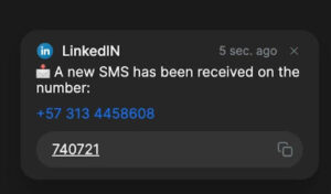 Verification SMS