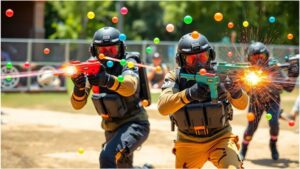 Developing Gel Blaster Strategy And Teamwork