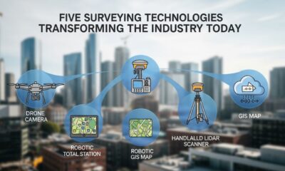 Five Surveying: Technologies Transforming the Industry Today
