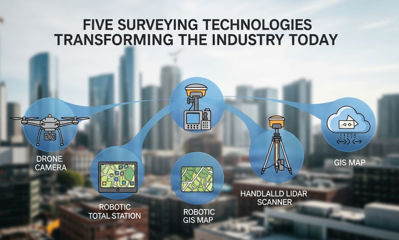 Five Surveying: Technologies Transforming the Industry Today