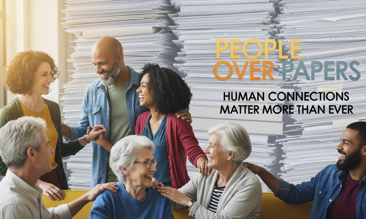 People Over Papers: Human Connections Matter More Than Ever