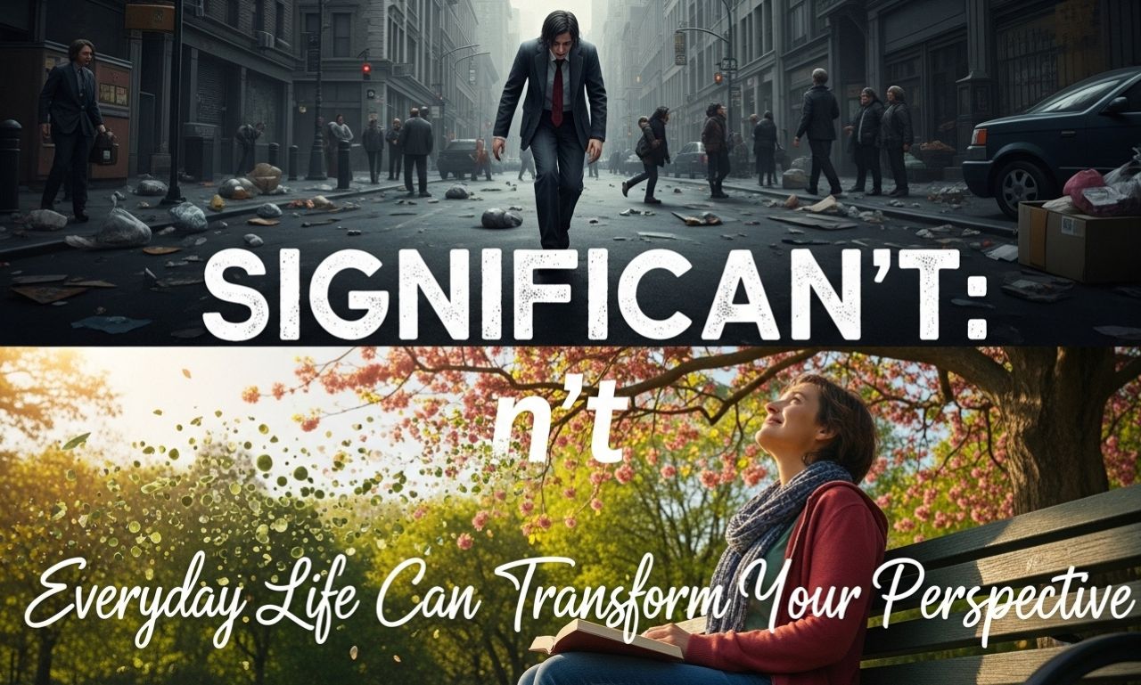 Significan't: Everyday Life Can Transform Your Perspective