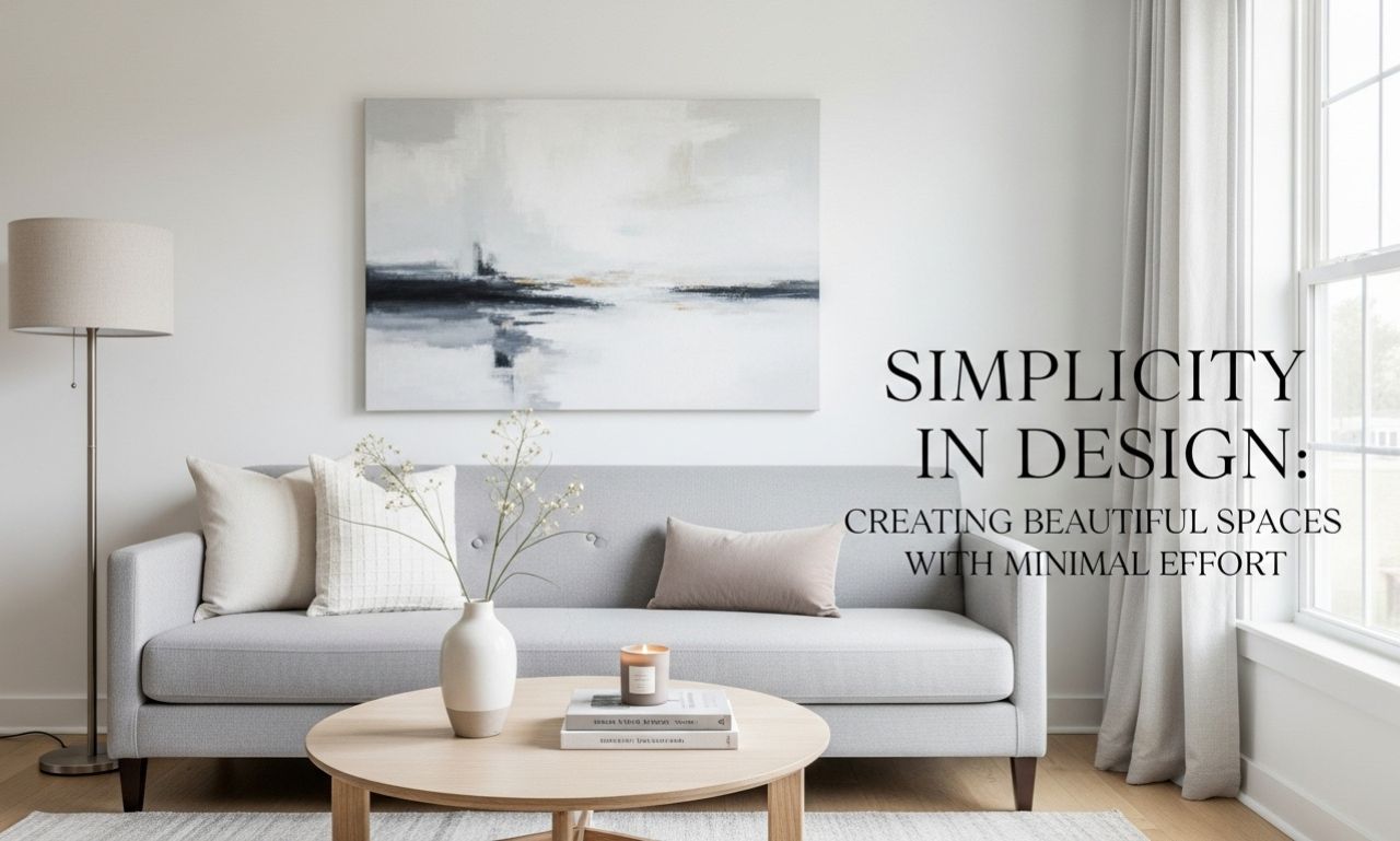 Simpciry in Design: Creating Beautiful Spaces with Minimal Effort