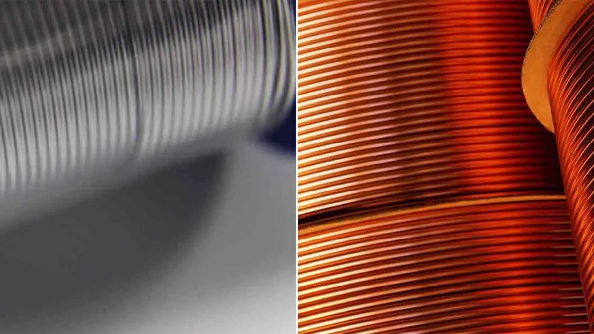 copper and copper